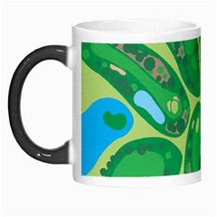 Golf Course Par Green Morph Mug by Loisa77