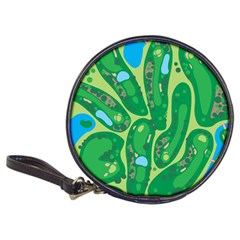 Golf Course Par Green Classic 20-cd Wallets by Loisa77