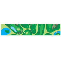 Golf Course Par Green Large Premium Plush Fleece Scarf 