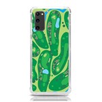 Golf Course Par Green Samsung Galaxy S20 6.2 Inch TPU UV Case Front