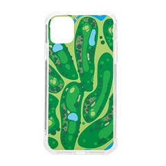 Golf Course Par Green Iphone 11 Tpu Uv Print Case by Loisa77