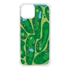 Golf Course Par Green Iphone 14 Tpu Uv Print Case by Loisa77