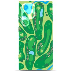 Golf Course Par Green Samsung Galaxy S24 Ultra 6 9 Inch Black Tpu Uv Case