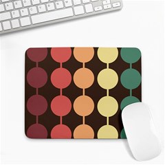 Pattern Circle Retro Design Small Mousepad