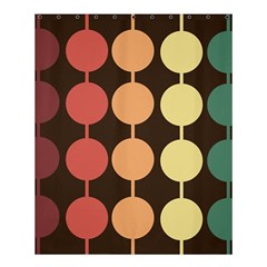 Pattern Circle Retro Design Shower Curtain 60  X 72  (medium)  by Loisa77