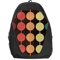 Pattern Circle Retro Design Backpack Bag by Loisa77