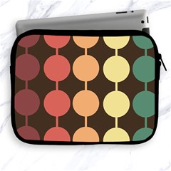 Pattern Circle Retro Design Apple Ipad 2/3/4 Zipper Cases by Loisa77