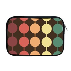 Pattern Circle Retro Design Apple Macbook Pro 17  Zipper Case by Loisa77