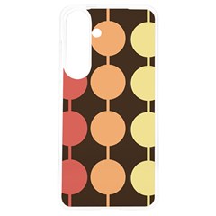 Pattern Circle Retro Design Samsung Galaxy S24 6 2 Inch Tpu Uv Case by Loisa77