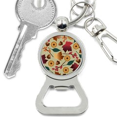 Autumn Leaves Autumn Colour Season Bottle Opener Key Chain by Loisa77