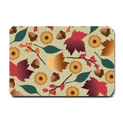 Autumn Leaves Autumn Colour Season Small Doormat