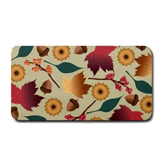 Autumn Leaves Autumn Colour Season Medium Bar Mat by Loisa77