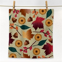 Autumn Leaves Autumn Colour Season Face Towel