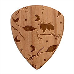 Autumn Leaves Autumn Colour Season Wood Guitar Pick (set Of 10) by Loisa77