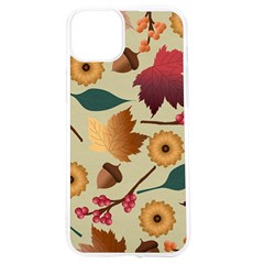 Autumn Leaves Autumn Colour Season Iphone 15 Tpu Uv Print Case by Loisa77