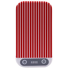 Strip Red White Pattern Sterilizers by Loisa77