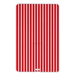 Strip Red White Pattern Name Card Style Usb Flash Drive