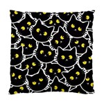 Cat Pattern Pet Drawing Eyes Standard Cushion Case (One Side) Front