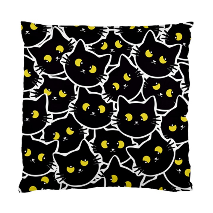 Cat Pattern Pet Drawing Eyes Standard Cushion Case (One Side)