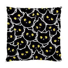 Cat Pattern Pet Drawing Eyes Standard Cushion Case (two Sides) by Loisa77