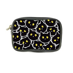 Cat Pattern Pet Drawing Eyes Coin Purse