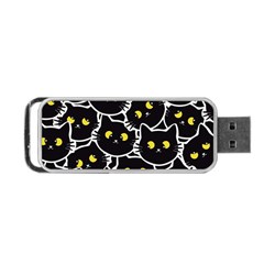 Cat Pattern Pet Drawing Eyes Portable Usb Flash (one Side) by Loisa77