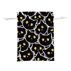 Cat Pattern Pet Drawing Eyes Lightweight Drawstring Pouch (s) by Loisa77