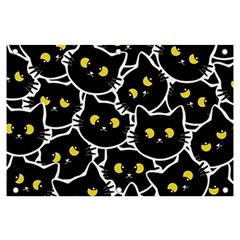 Cat Pattern Pet Drawing Eyes Banner And Sign 6  X 4 