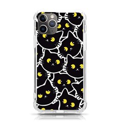 Cat Pattern Pet Drawing Eyes Iphone 11 Pro 5 8 Inch Tpu Uv Print Case by Loisa77