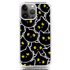 Cat Pattern Pet Drawing Eyes Iphone 13 Pro Max Tpu Uv Print Case by Loisa77