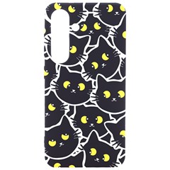 Cat Pattern Pet Drawing Eyes Samsung Galaxy S24 6 2 Inch Black Tpu Uv Case by Loisa77