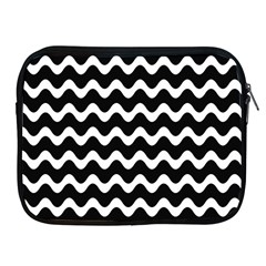 Wave Pattern Wavy Halftone Apple Ipad 2/3/4 Zipper Cases by Loisa77