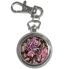 Pink Browning Deer Glitter Camo Camouflage Key Chain Watches by Loisa77