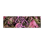 Pink Browning Deer Glitter Camo Camouflage Sticker (Bumper) Front