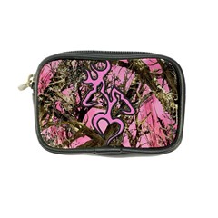 Pink Browning Deer Glitter Camo Camouflage Coin Purse by Loisa77