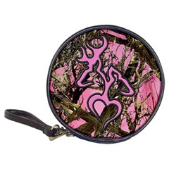 Pink Browning Deer Glitter Camo Camouflage Classic 20-cd Wallets by Loisa77