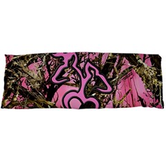 Pink Browning Deer Glitter Camo Camouflage Body Pillow Case Dakimakura (two Sides) by Loisa77