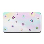 Stars Cute Pastel Pattern Rainbow Medium Bar Mat 16 x8.5  Bar Mat