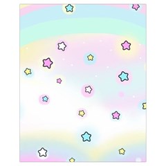 Stars Cute Pastel Pattern Rainbow Drawstring Bag (small) by Loisa77