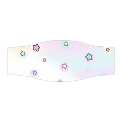 Stars Cute Pastel Pattern Rainbow Stretchable Headband by Loisa77