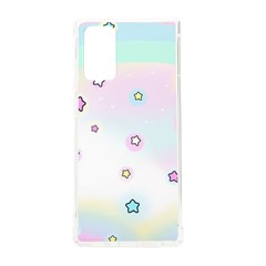 Stars Cute Pastel Pattern Rainbow Samsung Galaxy Note 20 Tpu Uv Case by Loisa77