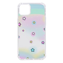 Stars Cute Pastel Pattern Rainbow Iphone 14 Plus Tpu Uv Print Case by Loisa77