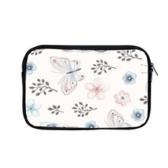 Butterflies Cute Flower Pastel Pattern Apple Macbook Pro 13  Zipper Case by Loisa77