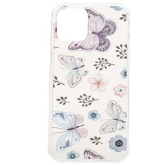 Butterflies Cute Flower Pastel Pattern Iphone 12 Pro Max Tpu Uv Print Case by Loisa77