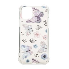 Butterflies Cute Flower Pastel Pattern Iphone 11 Pro 5 8 Inch Tpu Uv Print Case by Loisa77