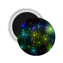 Stars Coloured Lights Background 2 25  Magnets