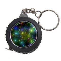 Stars Coloured Lights Background Measuring Tape by Loisa77