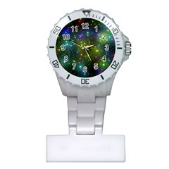 Stars Coloured Lights Background Plastic Nurses Watch by Loisa77