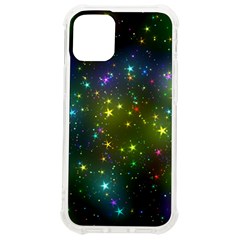 Stars Coloured Lights Background Iphone 12 Mini Tpu Uv Print Case	 by Loisa77