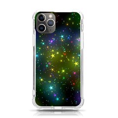 Stars Coloured Lights Background Iphone 11 Pro 5 8 Inch Tpu Uv Print Case by Loisa77